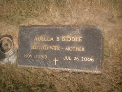 Adella Barratt <I>Hendrickson</I> Biddle 