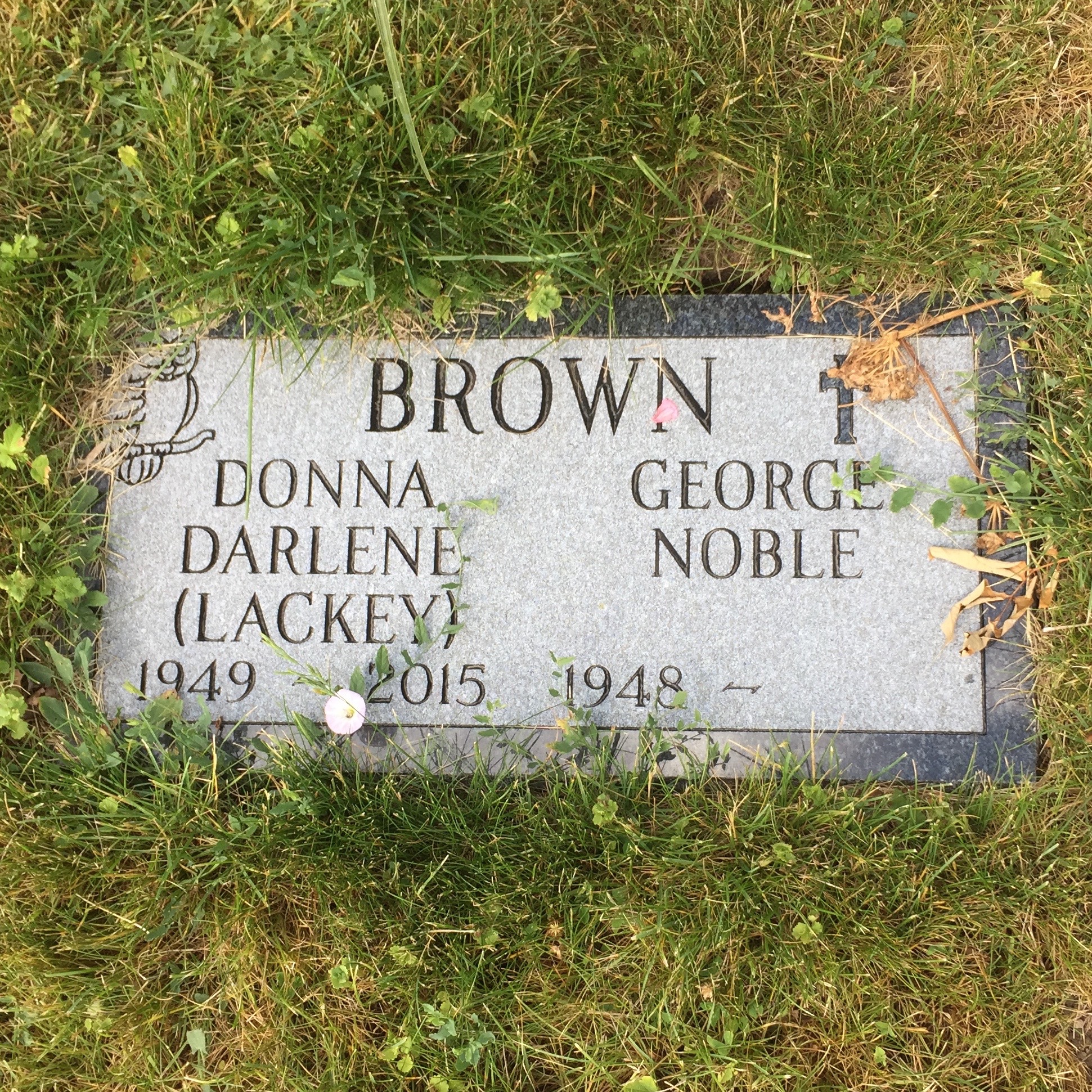 Donna Darlene Lackey Brown (1949-2015)