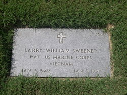 PVT Larry William Sweeney 