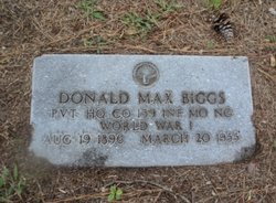 Donald Max Biggs 