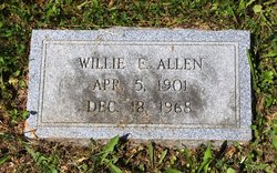 Willie Edna Allen 