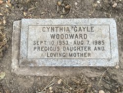 Cynthia Gayle “Cindy” <I>Woodward</I> Burgess 