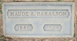 Maude Anna <I>Mayes</I> Haralson 