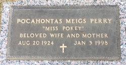 Pocahontas “Miss Pokey” <I>Meigs</I> Perry 