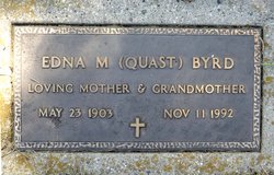 Edna M. <I>Quast</I> Byrd 