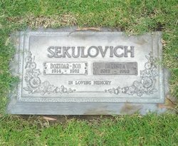 Bozidar Bob Sekulovich 
