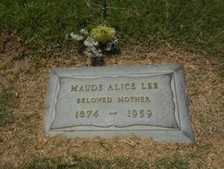 Maude Alice <I>Grannis</I> Lee 