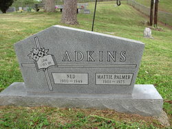 Mattie L. <I>Palmer</I> Adkins 