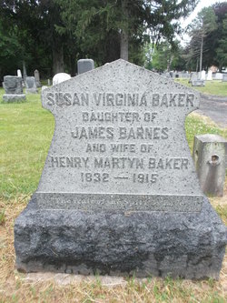 Susan Virginia <I>Barnes</I> Baker 