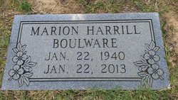 Marion Harrill Boulware 