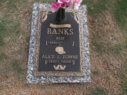 Alice L <I>Towns</I> Banks 