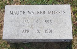 Jennie Maude <I>Walker</I> Morris 