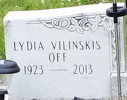 Lydia <I>Goba</I> Vilinskis-Off 