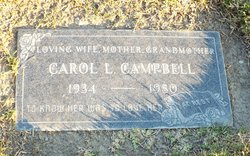 Carol Lee <I>Jones</I> Campbell 