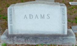 Mamie May <I>Coleman</I> Adams 