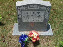 Ruth <I>Woody</I> Cartwright 