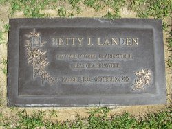 Betty Jean <I>Mellinger</I> Landen 