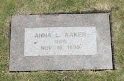 Anna L Aaker 