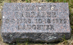 Ardath M <I>Hershey</I> Barrabee 