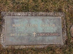Mary Ellen <I>Johnson</I> Fahlor 