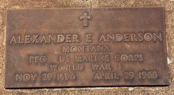 Alexander E. Anderson 