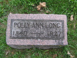 Mary Ann “Polly” <I>Hood</I> Young 