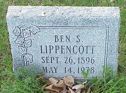 Benjamin Shirk “Ben” Lippencott 