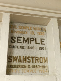Mary Ethel <I>Semple</I> Swanstrom 