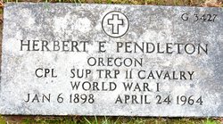 Herbert Elmer Pendleton 