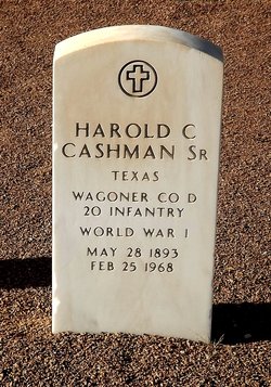 Harold Curtis Cashman Sr.