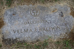 Velma I. <I>Young</I> Brown 