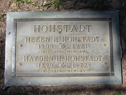 Hayden H Hohstadt 