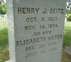 Elizabeth <I>Kiefer</I> Seitz 
