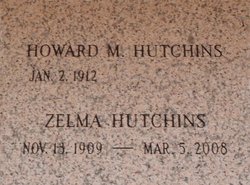 Zelma D. <I>Lane</I> Bradshaw Hutchins 
