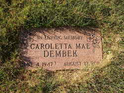 Caroletta Mae Dembek 