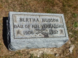 Bertha <I>Verhaeghe</I> Hudson 