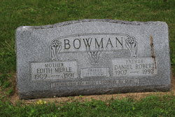 Edith Merle <I>Burns</I> Bowman 