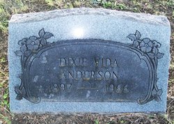 Dixie Vida <I>Brimer</I> Anderson 