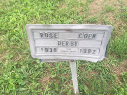 Rose <I>Coen</I> Derby 