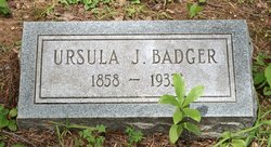 Ursula Jane <I>York</I> Badger 