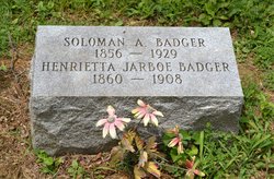 Henrietta <I>Jarboe</I> Badger 