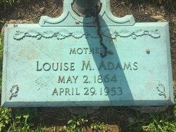 Louise Maria <I>Mattern</I> Adams 