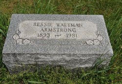 Bessie Mae <I>Waltman</I> Armstrong 