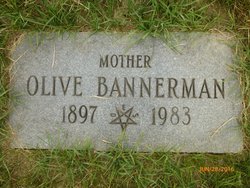 Olive Mae <I>Plaxton</I> Bannerman 