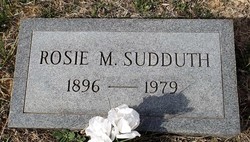 Rosie Mae <I>Carlisle</I> Sudduth 