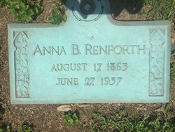 Anna B. <I>Tate</I> Renforth 