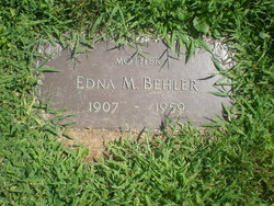 Edna May <I>Frankenfield</I> Behler 