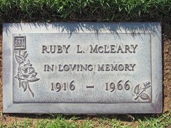 Ruby Lynn McLeary 