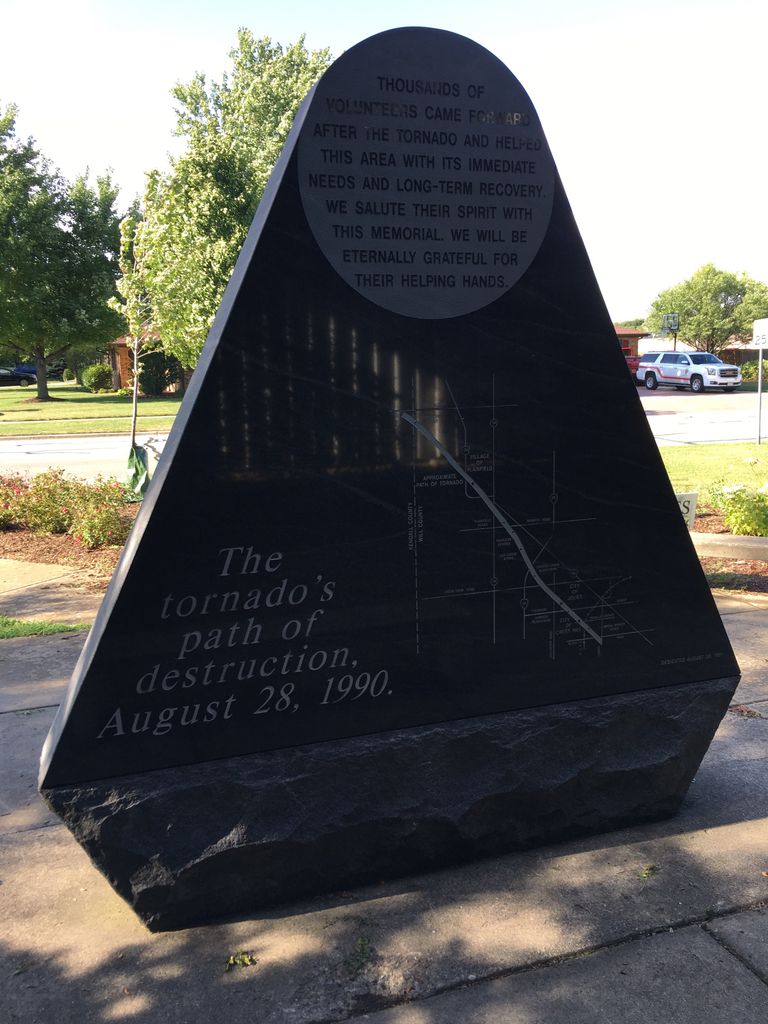 Plainfield Tornado Memorial