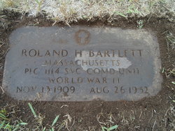 PFC Roland H Bartlett 
